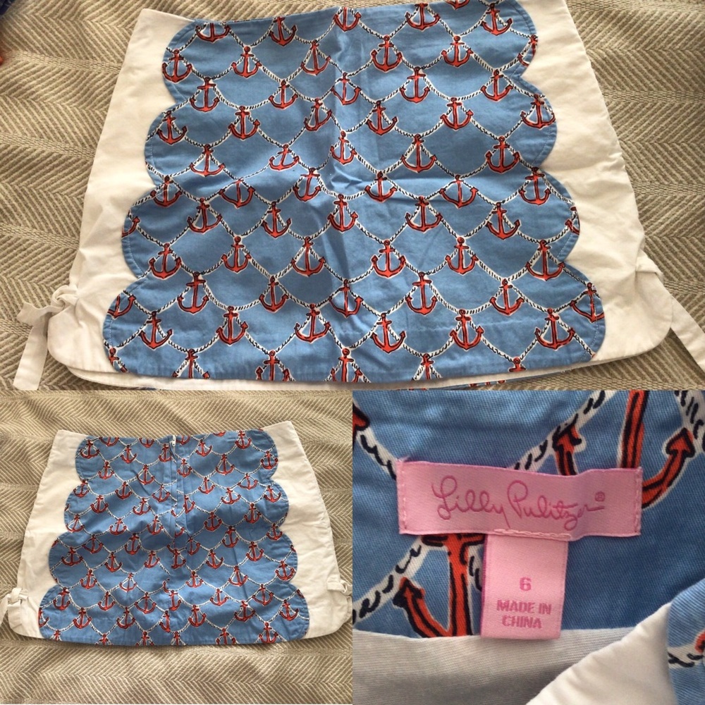 Lilly Pulitzer Anchors Away Skort